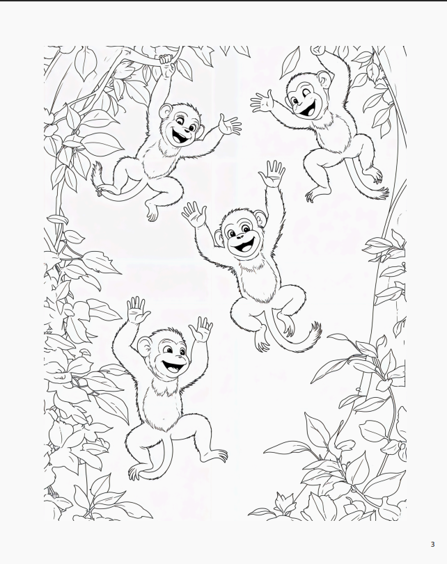 Розмальовка "Тварини" 70 сторінок - Зображення 2