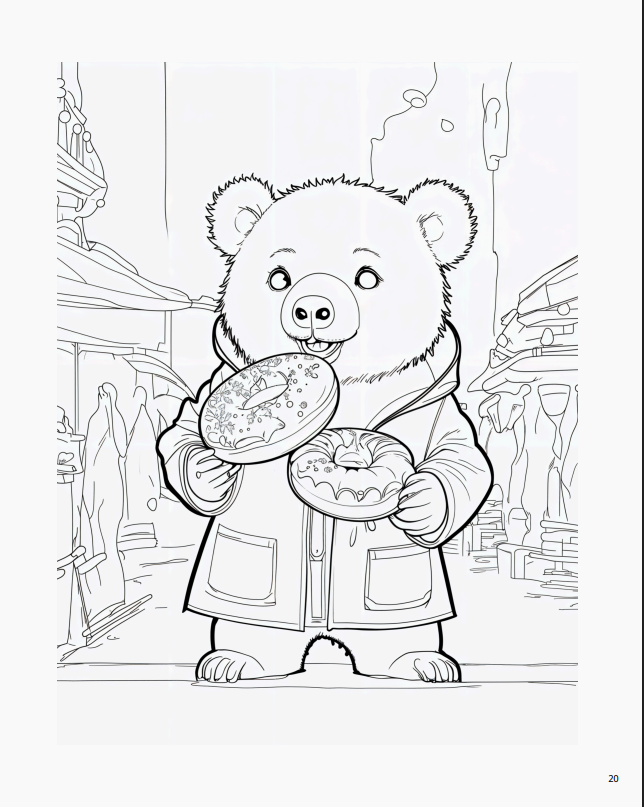 Розмальовка "Тварини" 70 сторінок - Зображення 4