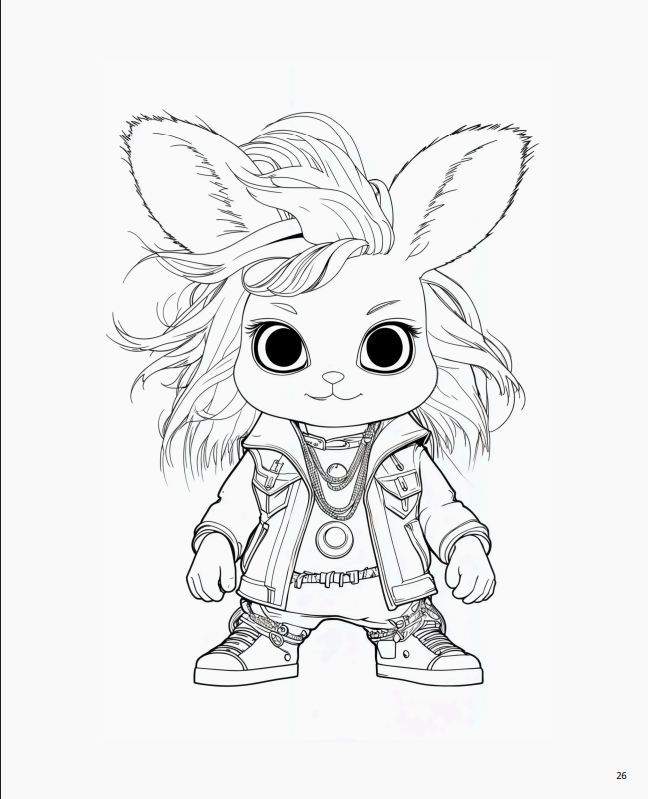 Розмальовка "Тварини" 70 сторінок - Зображення 5