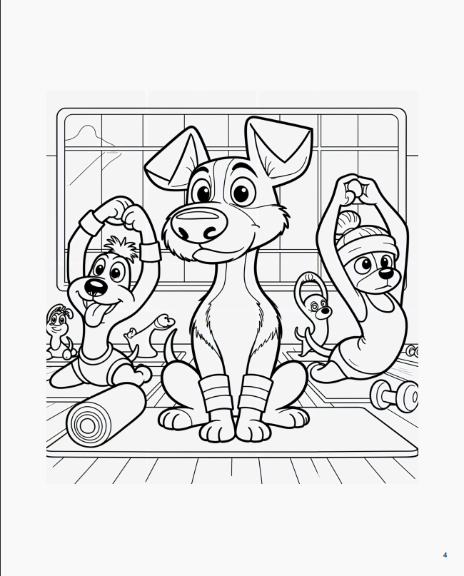 Розмальовка "Здорові та щасливі" 43 сторінки. - Зображення 2