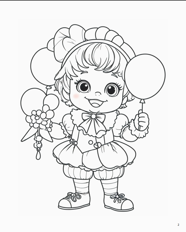 Розмальовка "Карнавал" 37 сторінок. - Зображення 4