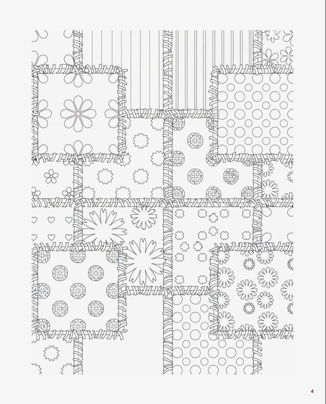 Розмальовка для дорослих “Клаптикова Терапія” 50 сторінок. - Зображення 2